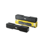 Two black electronic devices with a yellow box labeled 'M61' on a white background.
