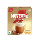 Nescafe Cappuccino packaging on a white background