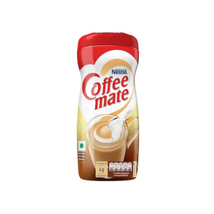 Nestle Coffee mate container on a white background