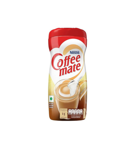 Nestle Coffee mate container on a white background