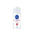 Nivea Dry Comfort Active deodorant bottle on a white background