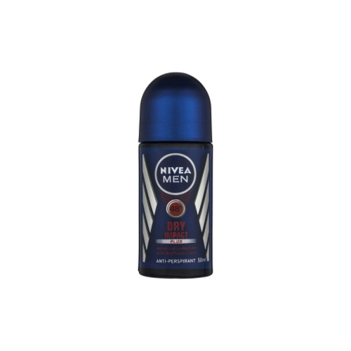 Nivea Men deodorant roll-on bottle on a white background