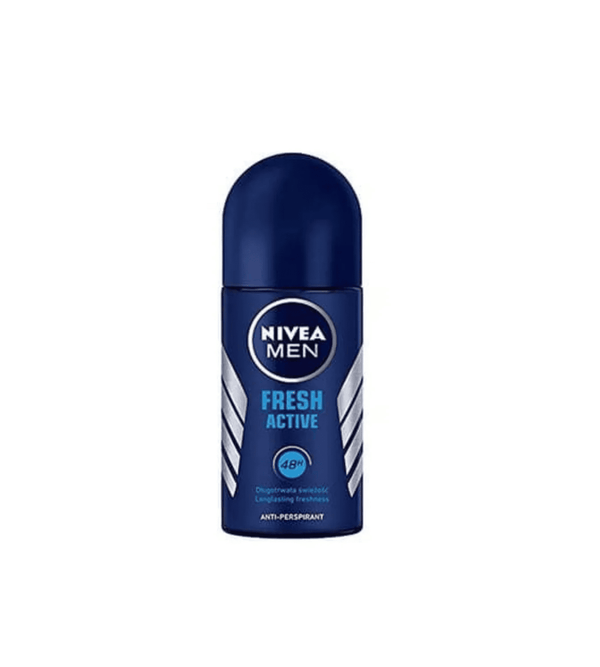 Nivea Men Fresh Active deodorant spray on a white background