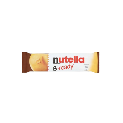 Nutella Béready bar packaging on a white background