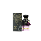 Oud & Roses perfume bottle with packaging on a white background