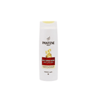 Pantene bottle of hair care product on a white background