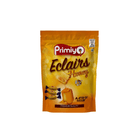 Packaging of Primiy Eclairs Honey on a white background
