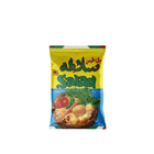 Packaged salad mix with visible branding on a white background