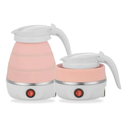 Portable Foldable Electric Silicone Travel Kettle – Mini Collapsible Hot Water Boiler