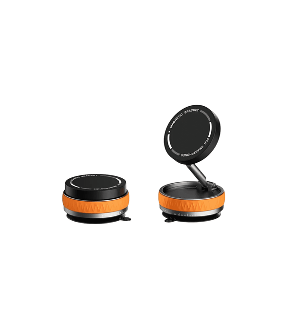  Vaccum suction phone holder on a white background
