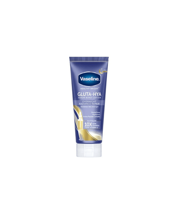 Vaseline Gluta-Hydra tube on a white background