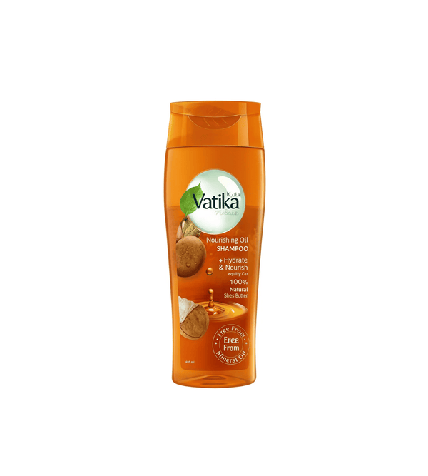 Vatika Nourishing Oil Shampoo bottle on a white background