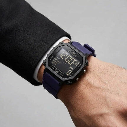 Water resist 30m Sporty Square Digital Watch – watch for men