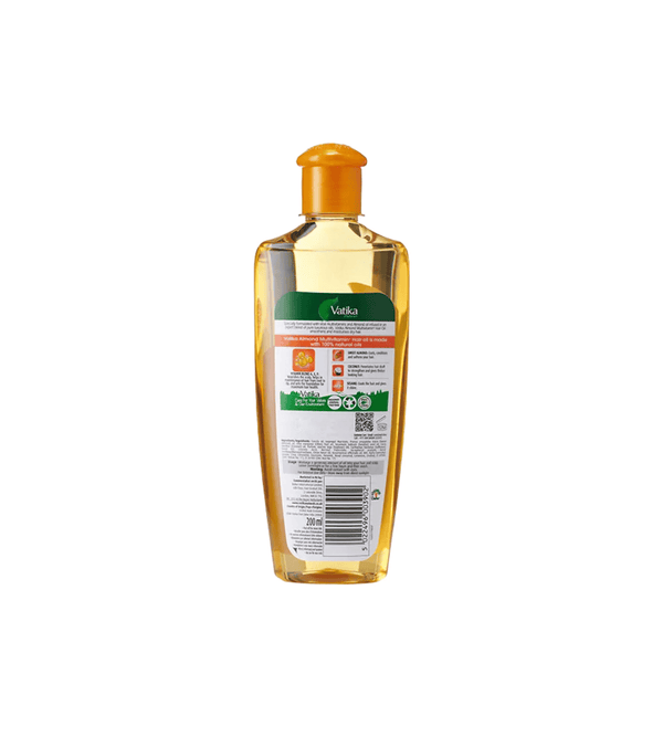 Vatika Naturals Argan Enriched Hair Oil – Moisture & Softness (200 ml)