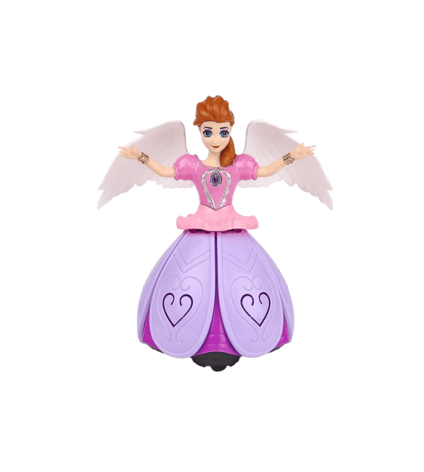 Pretty Angel Rotating Dancing Doll with Lights and Music