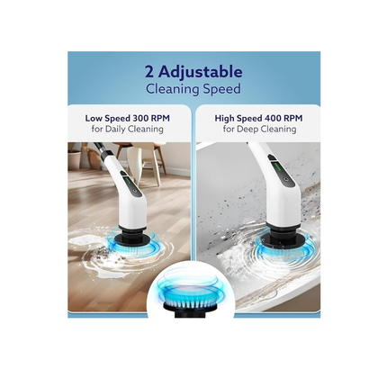 Electric spin scrubber