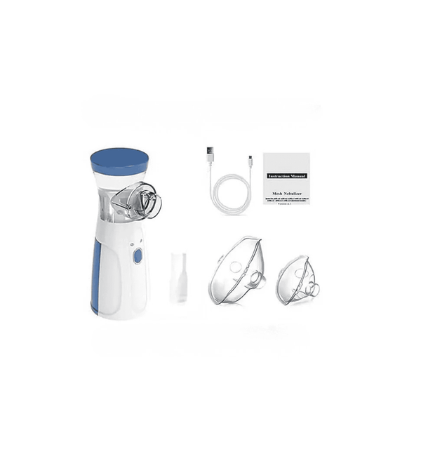 Nebulizer with accessories on a white background