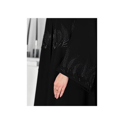 Premium Umbrella Coat Abaya with Elegant Embroidery with Shawl