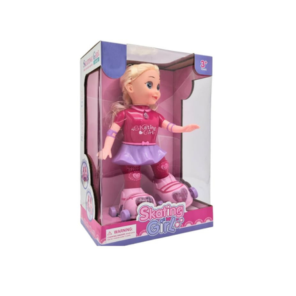 Skating Girl Musical Doll with Lights