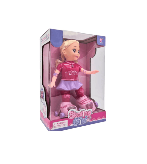 Skating Girl Musical Doll with Lights
