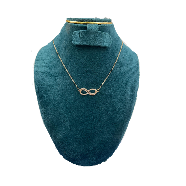 Infinity love necklace