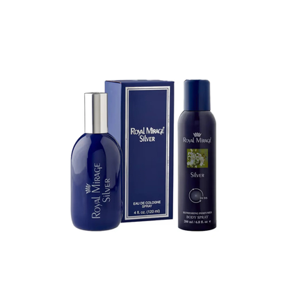 Royal Mirage Silver 2-in-1 Gift Set