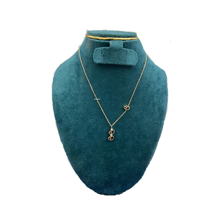 Golden multihearted chain