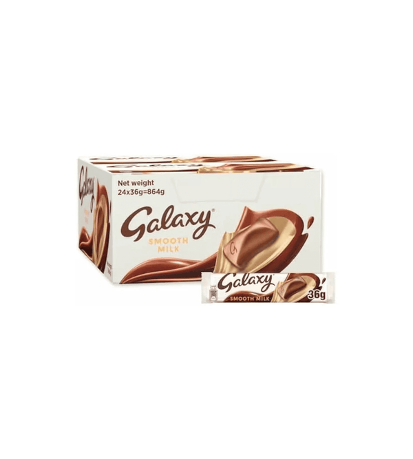 Galaxy smooth milk chocolate box 24 pieces
