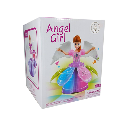 Pretty Angel Rotating Dancing Doll with Lights and Music