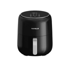 Black Havells air fryer on a white background