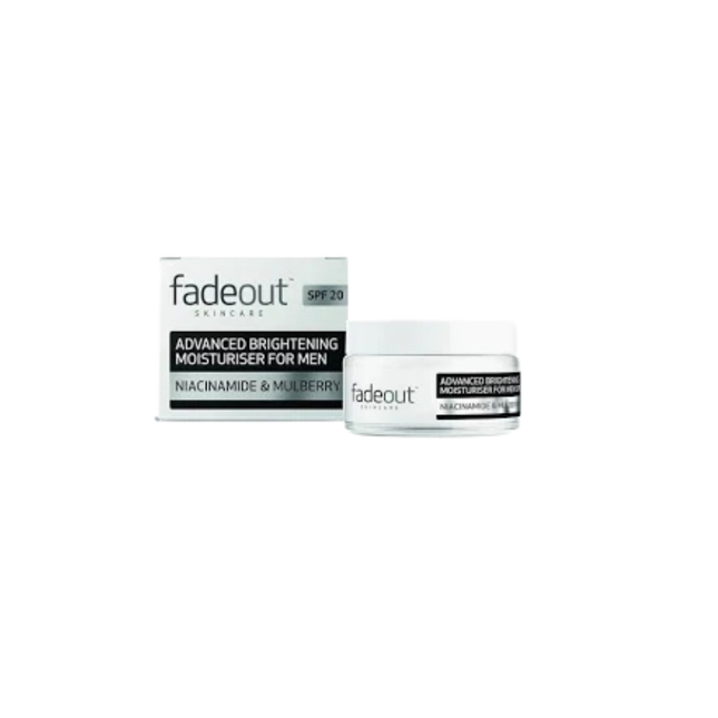 Fade out advanced brightening moisturiser for men 75 g