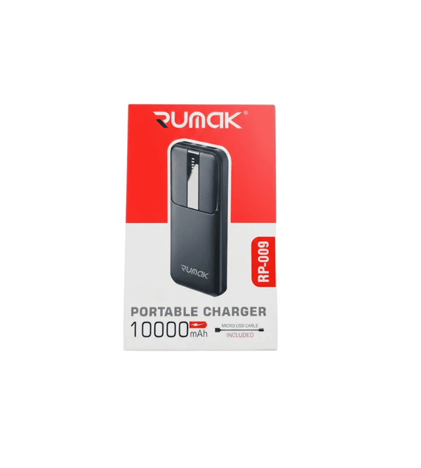 Rumak portable charger 10000mAh power bank