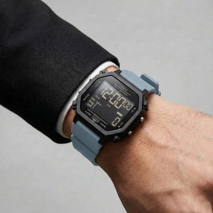 Water resist 30m Sporty Square Digital Watch – watch for men