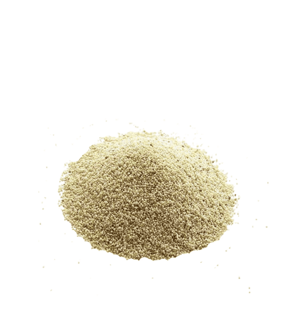pile of white kaskas with white background