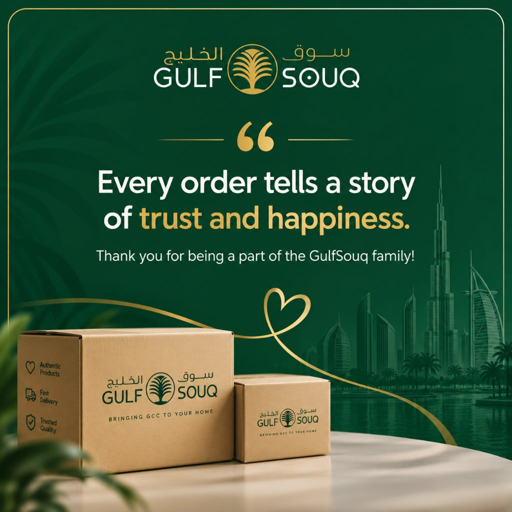 GulfSouq - Every order tells a story of trust and happiness